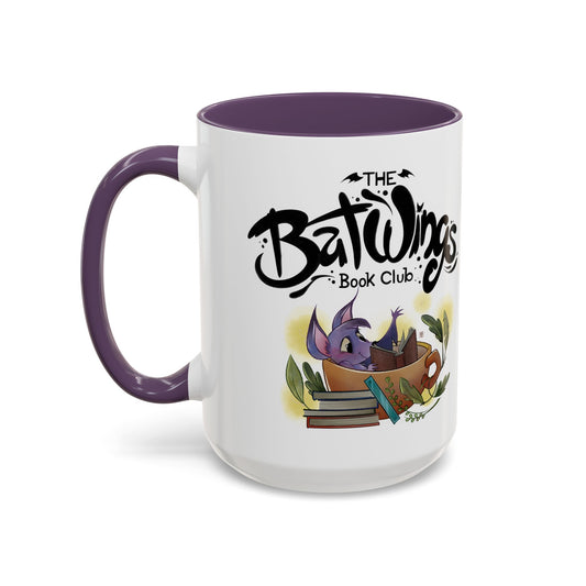 Teacup Bat Wings Book Club Mug