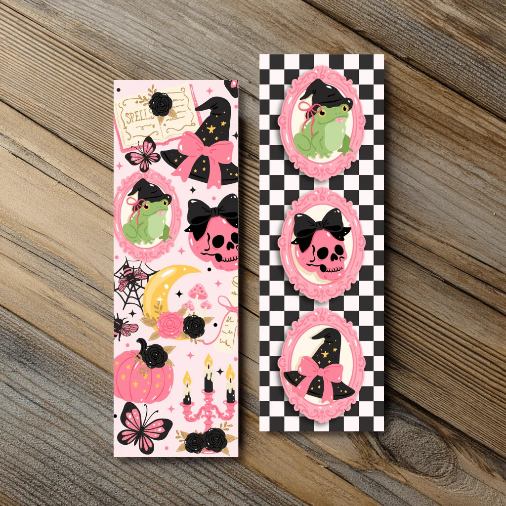 Spooky Reads Bookmarks